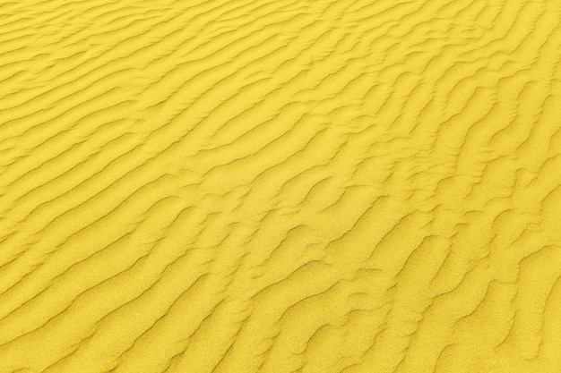 Close-up van zandpatroon van een strand in de zomer