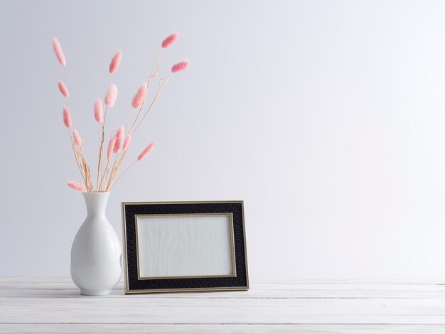 Photo close-up of vase against white background