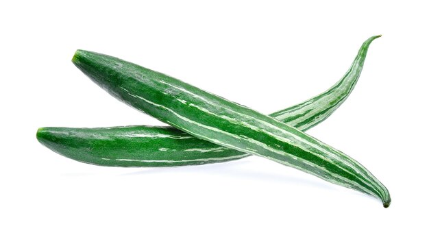 Close-up of vegetable against white background