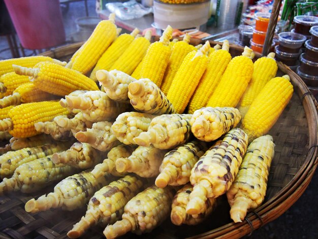 Close-up of vegetables for sale in market