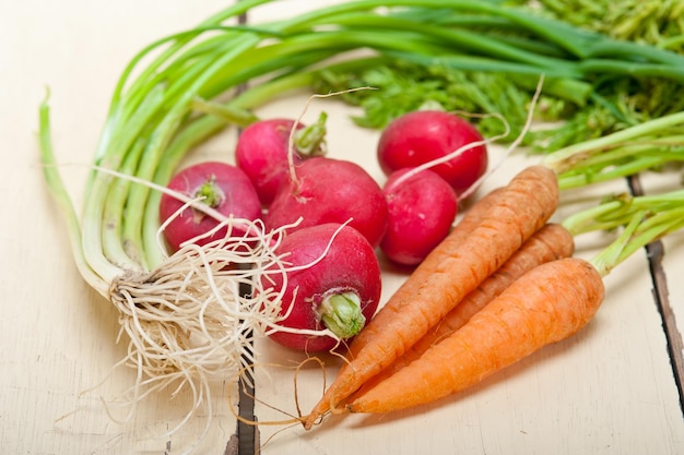 Close-up of vegetables on table