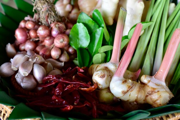 Photo close-up of vegetables