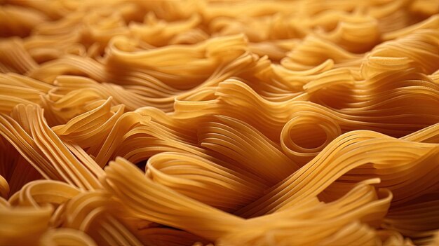 close up view of arranged spaghetti in s videos footage