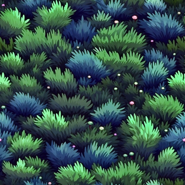 close up view of artificial turf texture