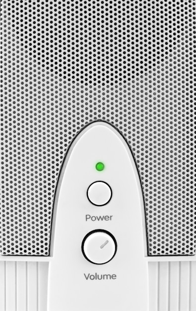 コンピュータースピーカーの拡大図