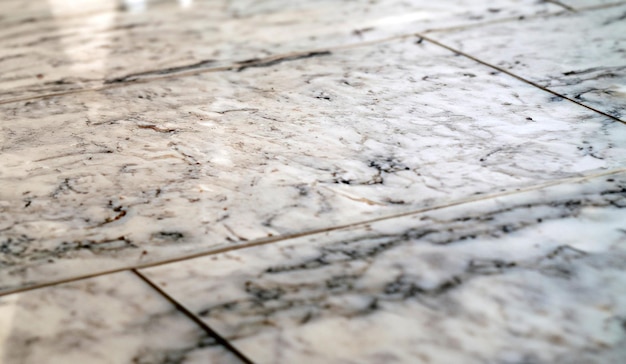 close up view of marble floor texture top view and background