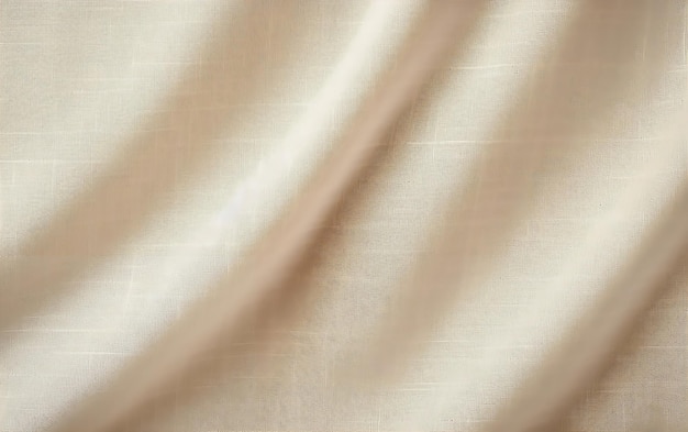 A close up view of a white fabric AI