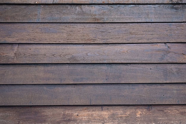 Close up of wall made of wooden planks