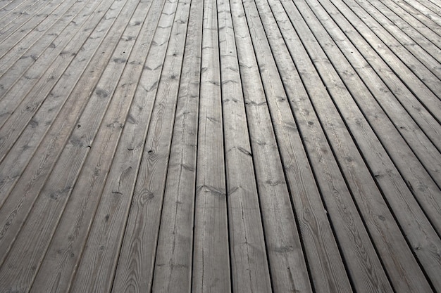 Close up of wall made of wooden planks