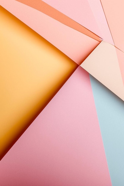 a close up of a wall with different colors of paper