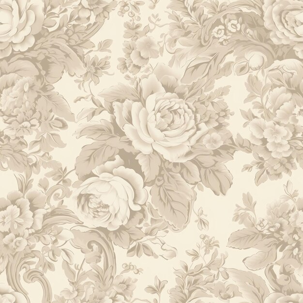 a close up of a wallpaper with a bunch of flowers generative ai