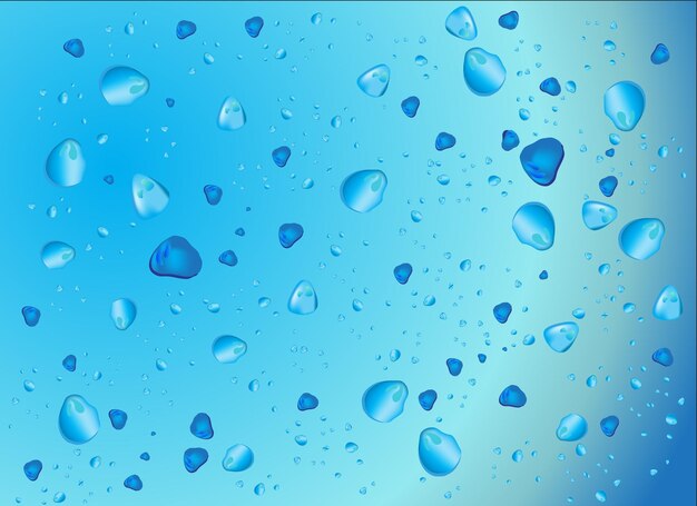 Close-up of water drops on glass window