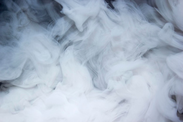 Close-up of water flowing over white background