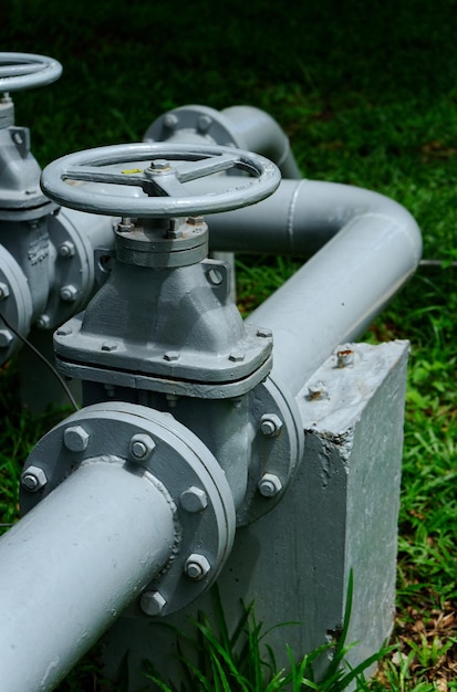 Photo close-up of water pipe