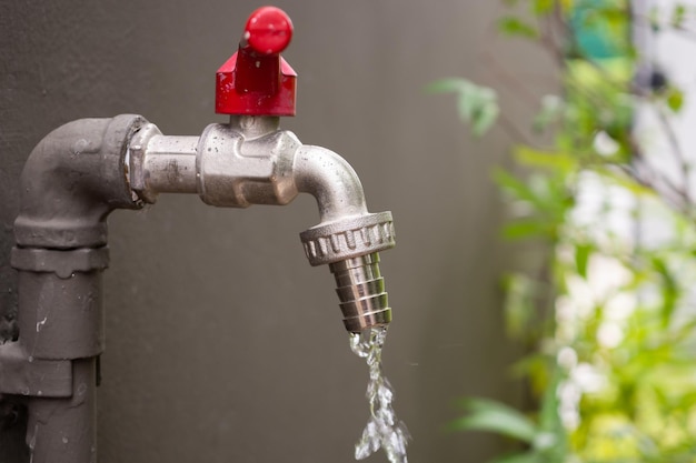 Close up of Water tap