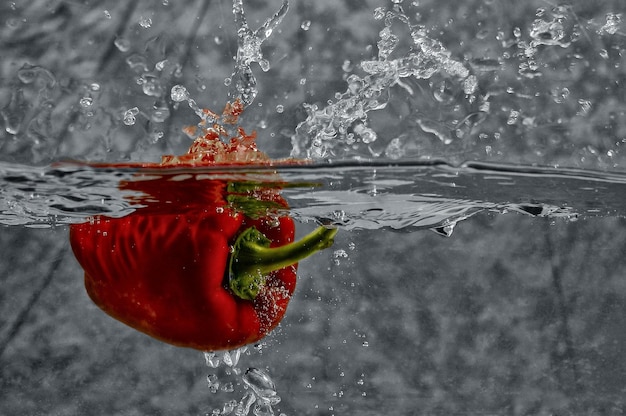 Foto prossimo piano dell'acqua