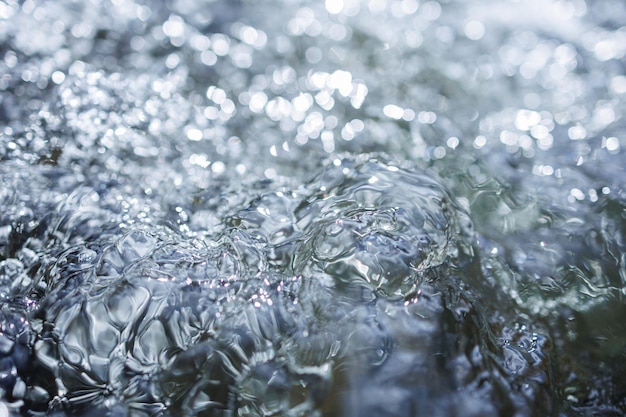 Foto prossimo piano dell'acqua