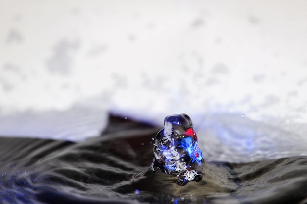 Foto prossimo piano dell'acqua