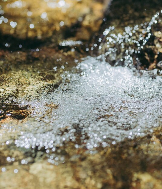 Foto prossimo piano dell'acqua