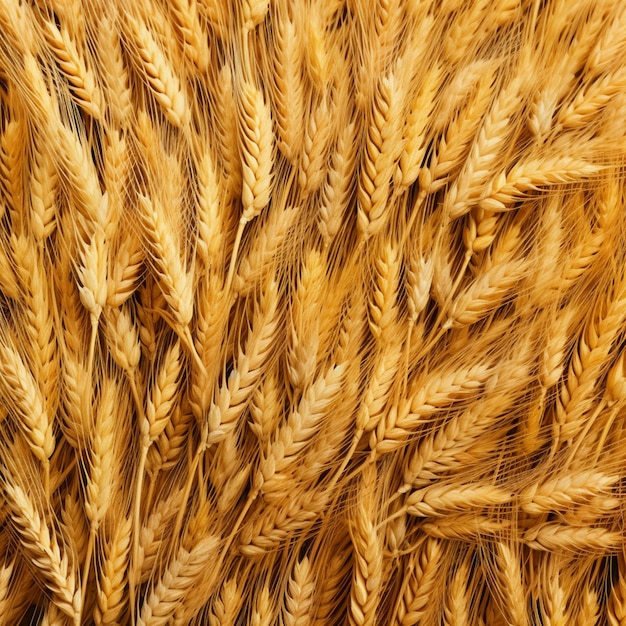 Photo a close up of a wheat crop