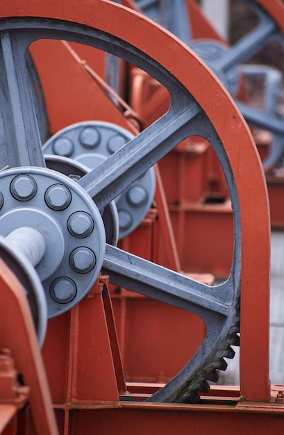 Photo a close up of a wheel with the number 3 on it