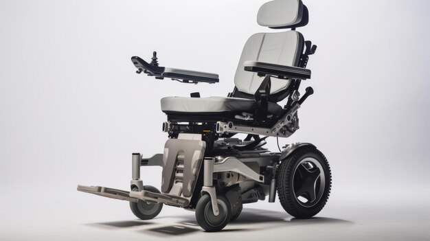 Close Up of Wheelchair With Orange Wheels