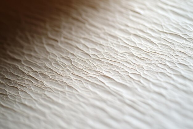 Photo close up of a white leather texture