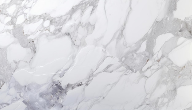 A close up of a white marble tile with black and white marble.