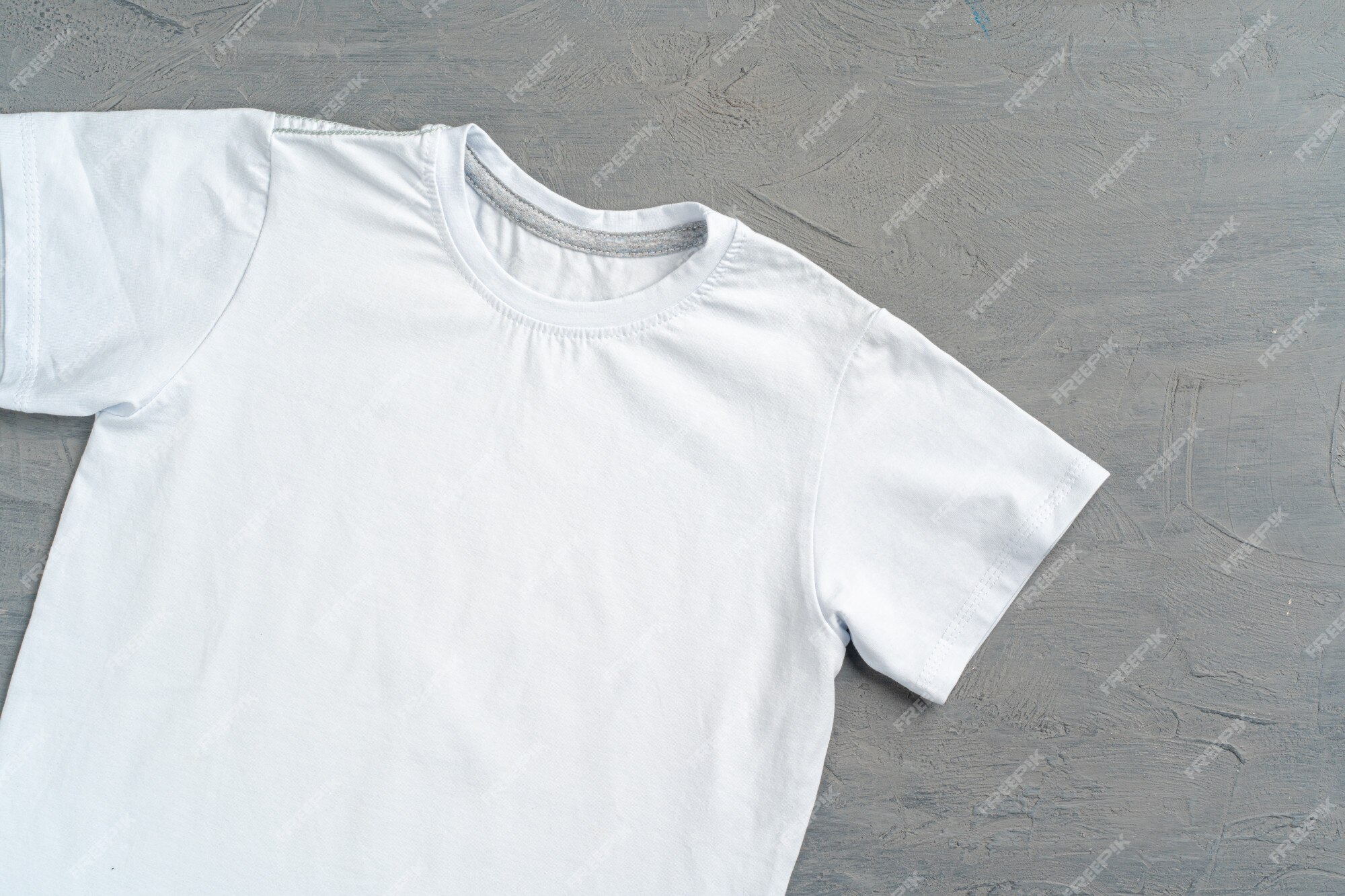 Premium Photo | Close up of a white t-shirt