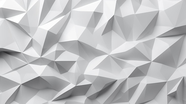 a close up of a white wall with a bunch of triangles generative ai