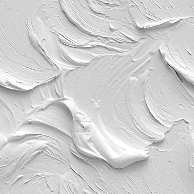 a close up of a white wall with a lot of paint on it generative ai