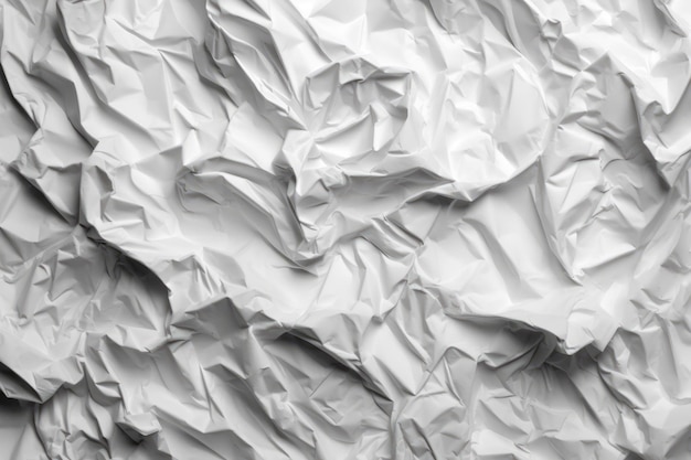 Close up of white wall with lot of paper on it Generative AI