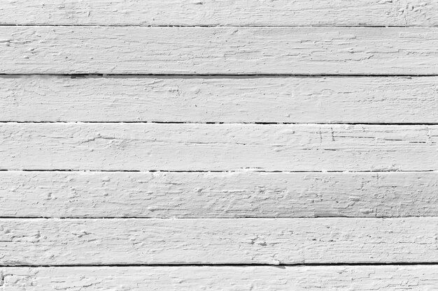 Close-up of white wooden plank