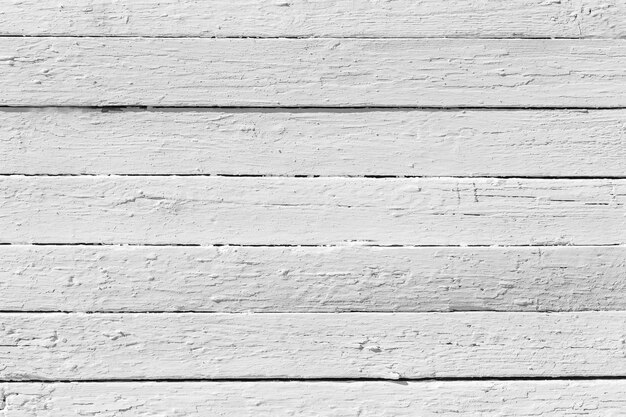 Close-up of white wooden plank