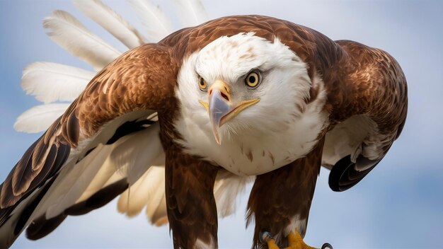 Close up whitetailed eagle