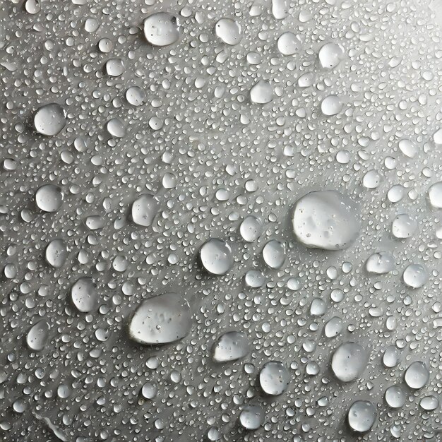 Photo a close up of a window with water droplets on it