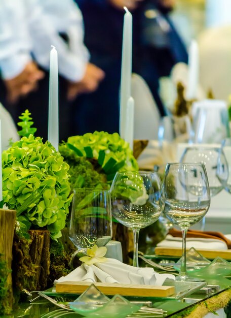 Photo close-up of wine in glass on table