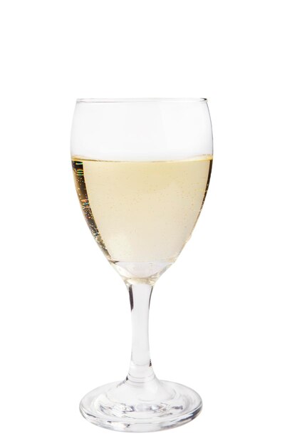 Photo close-up of wineglass against white background