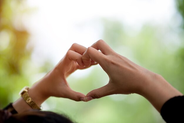 Photo close-up of woman hands