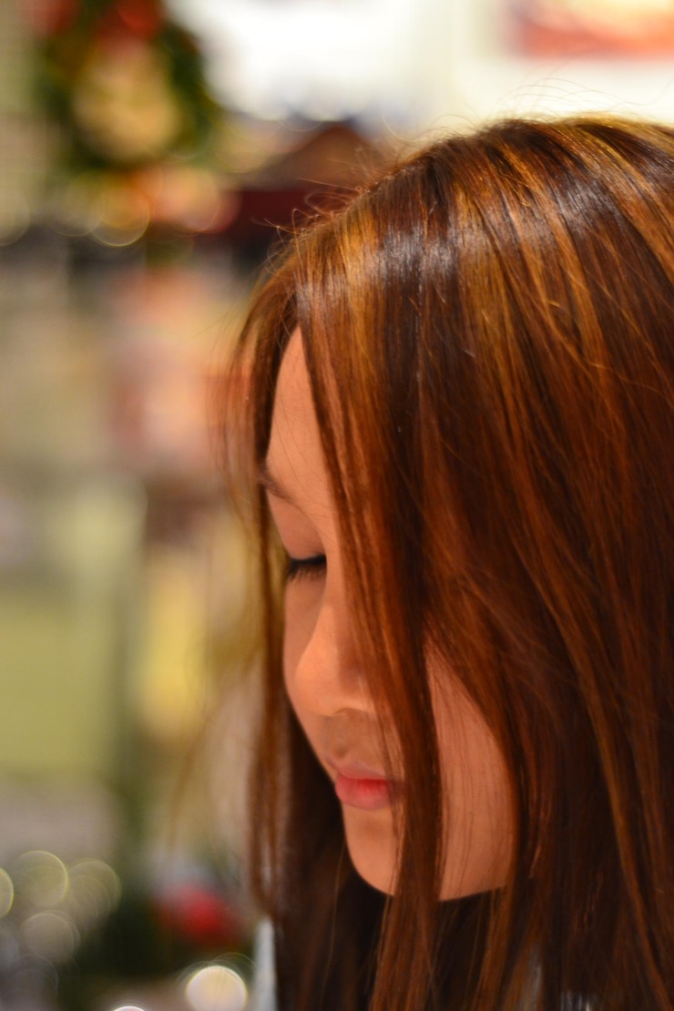 Photo 女性のクローズアップ