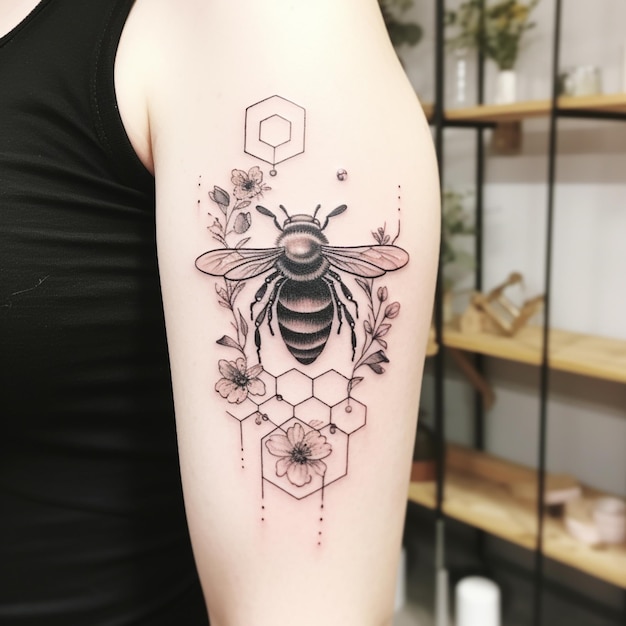 Tattoo uploaded by Tom • 3D Cyber Geometric • Tattoodo