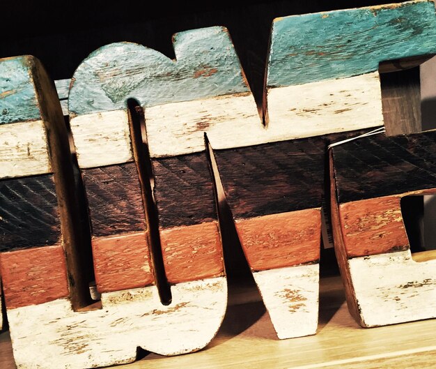 Photo close-up of wood on beach