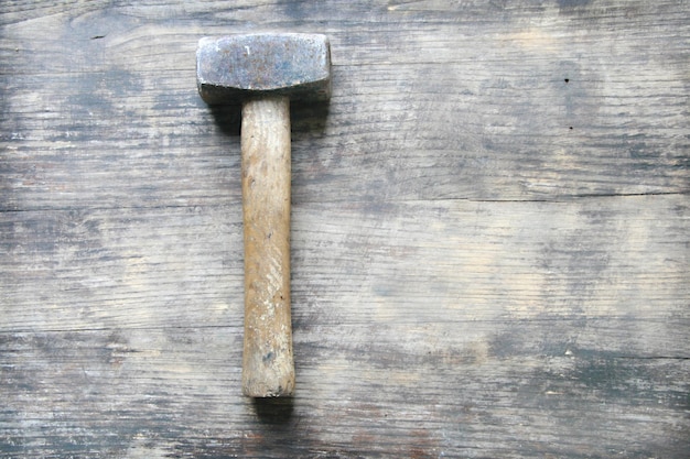 Foto prossimo piano del legno su un tavolo