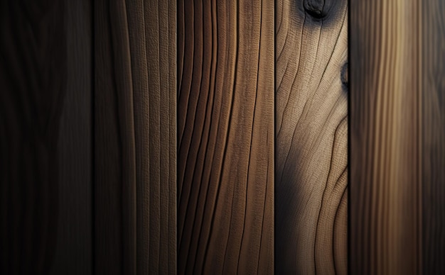 A close up of wood with a dark background