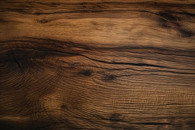 A close up of a wood with a dark brown stain.