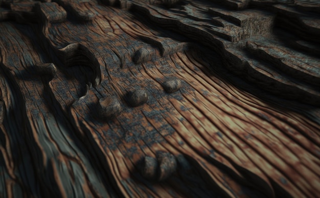 A close up wood. Wood background. wooden texture. ai generated