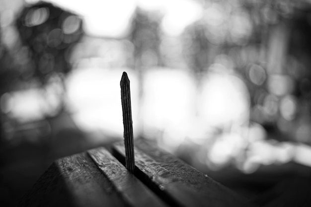 Foto prossimo piano del legno