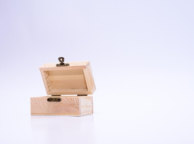 Photo close-up of wooden block on white background