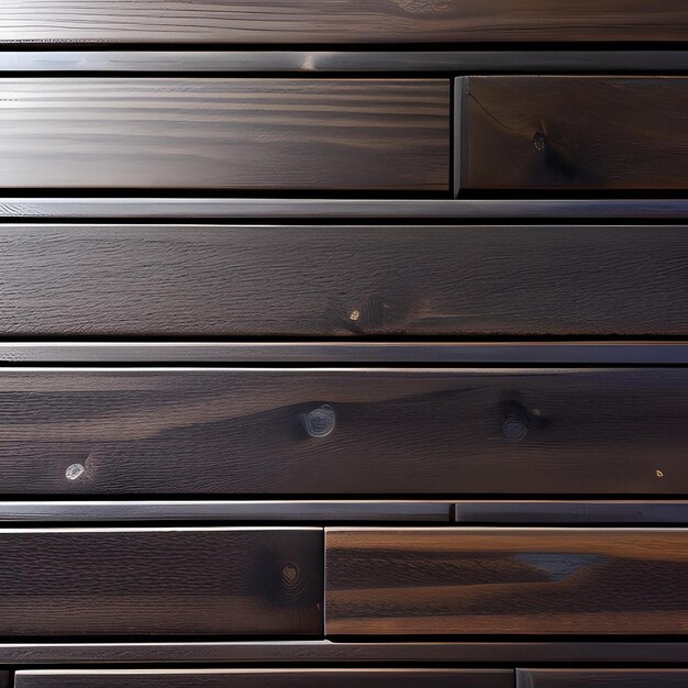 A close up of a wooden cabinet with the word " on it "