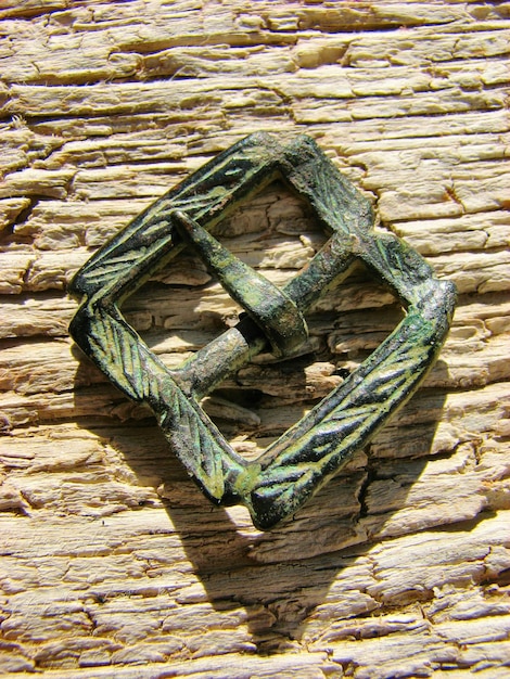 Close-up of wooden door